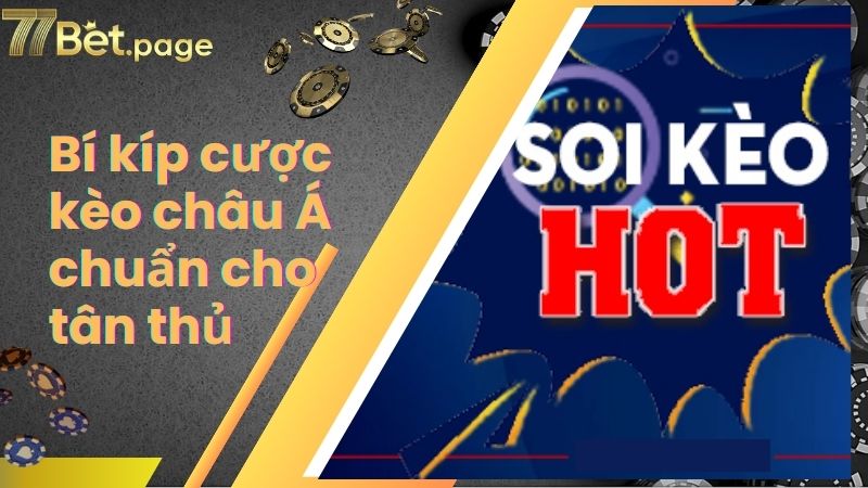 Bí kíp cược kèo châu Á chuẩn cho tân thủ